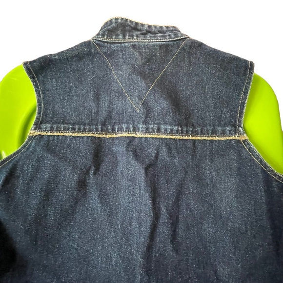 Tommy Hilfiger denim vest Size Medium - Picture 5 of 16
